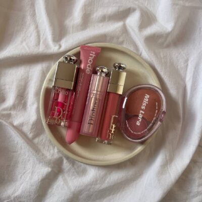 پک هدیه آرایشی صورتی