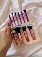 براش ده تیکه ریل تکنیک با کیف - Image 4